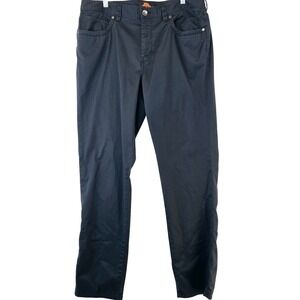 Tommy Bahama Relaxed Fit Pants Mens 36x34  Pima Cotton‎ Blend Navy Blue Casual